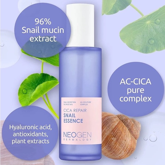 [NEOGEN] Dermalogy Cica Repair Snail Essence 100g - Picture 2 of 10